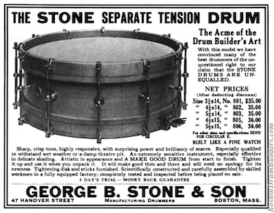 1920 Geo. B. Stone & Son Advertisement