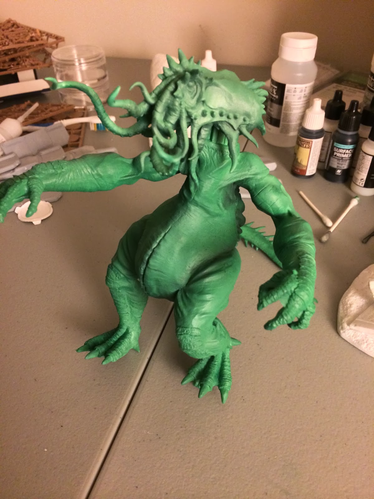 Gnoll Train! Miniatures and the Airbrush