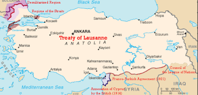 Lozan Barış Antlaşması Lozan Barış Antlaşması Türkiye haritası