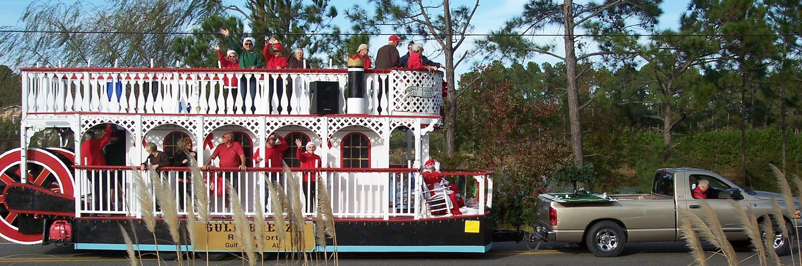 Ty's Travels and Discoveries Gulf Shores Christmas Parade
