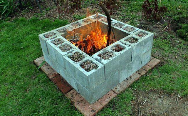 IDEAS PARA DECORAR CON BLOQUES DE CONCRETO - LADRILLOS by artesydisenos.blogspot.com