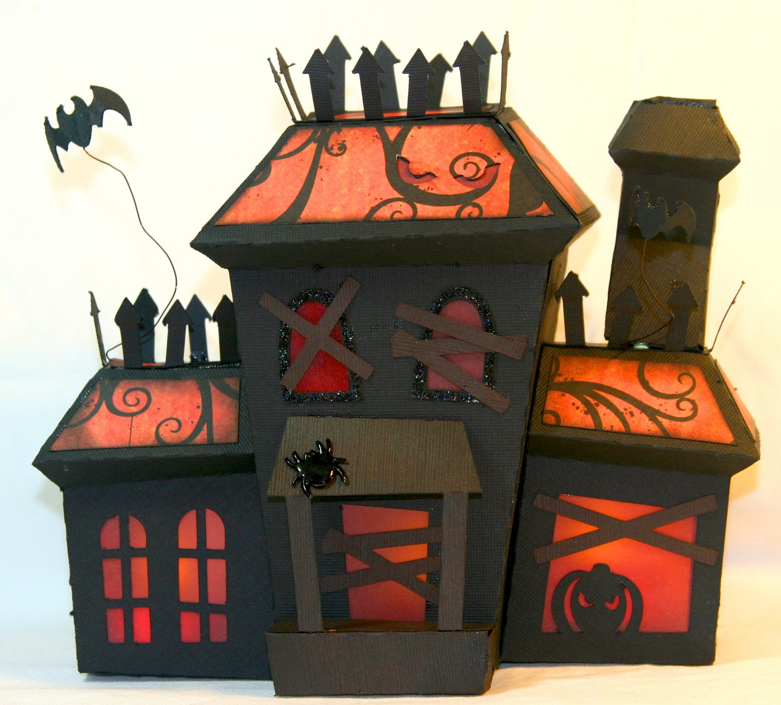 OBX Stamping & Crafting 3D Haunted House