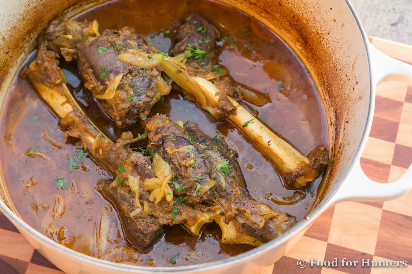 Persian Venison Shank with Saffron