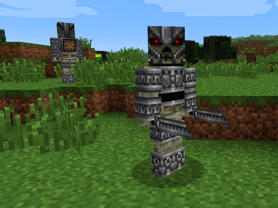 Mo' Creatures Silver squeletons Minecraft mod