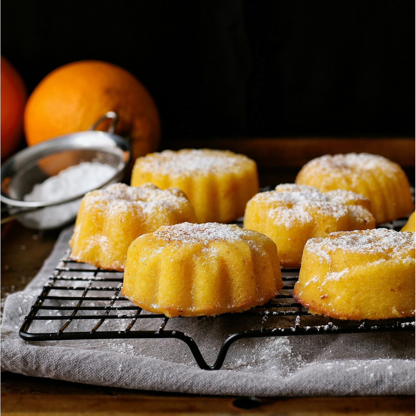 Cupcakes & Couscous Semolina, Coconut and Marmalade Cakes