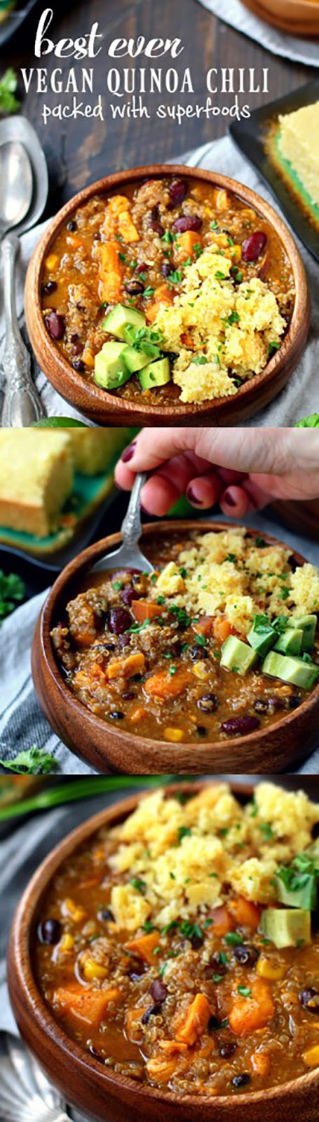 Best Ever Vegan Quinoa Chili Best Ever Vegan Quinoa Chili