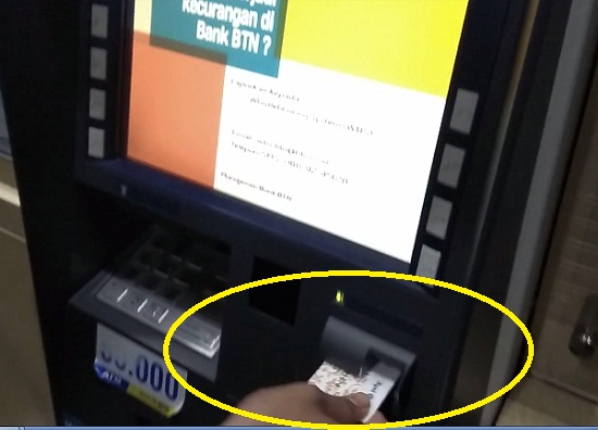 Masukan Kartu ATM Anda Masukan Kartu ATM Anda
