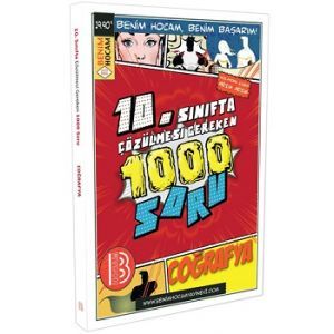 Benim Hocam 10.Sınıf Coğrafya Çözülmesi Gereken 1000 Soru Benim Hocam 10.Sınıf Coğrafya Çözülmesi Gereken 1000 Soru