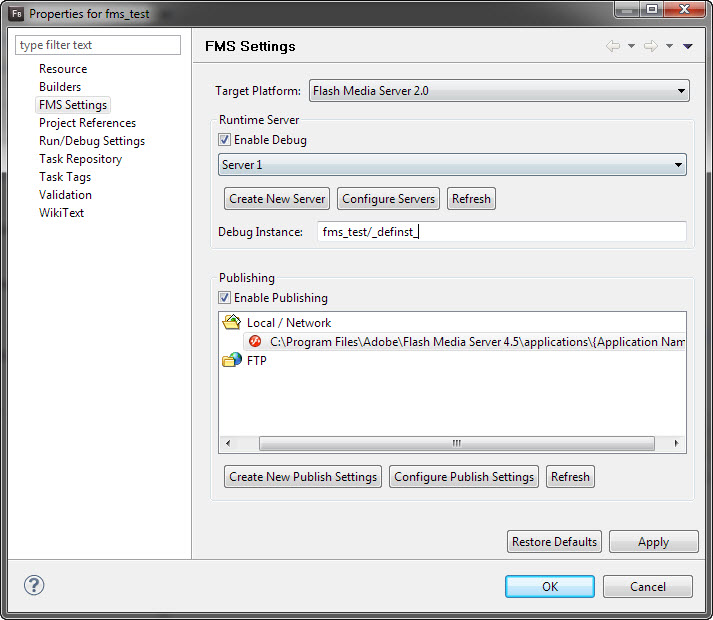 ?????????.Flash ???Flash Builder ?????????Flash Media Server (FMS) ??????
