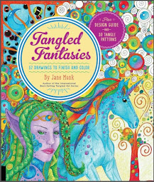 Tangled Fantasies Coloring In Book