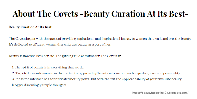 THECOVETS -MALAYSIA FIRST BEAUTY PLATFORM THECOVETS -MALAYSIA FIRST BEAUTY PLATFORM