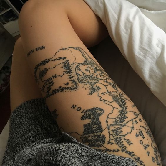 24 Lord Of The Rings Tattoos That You Wish You Had