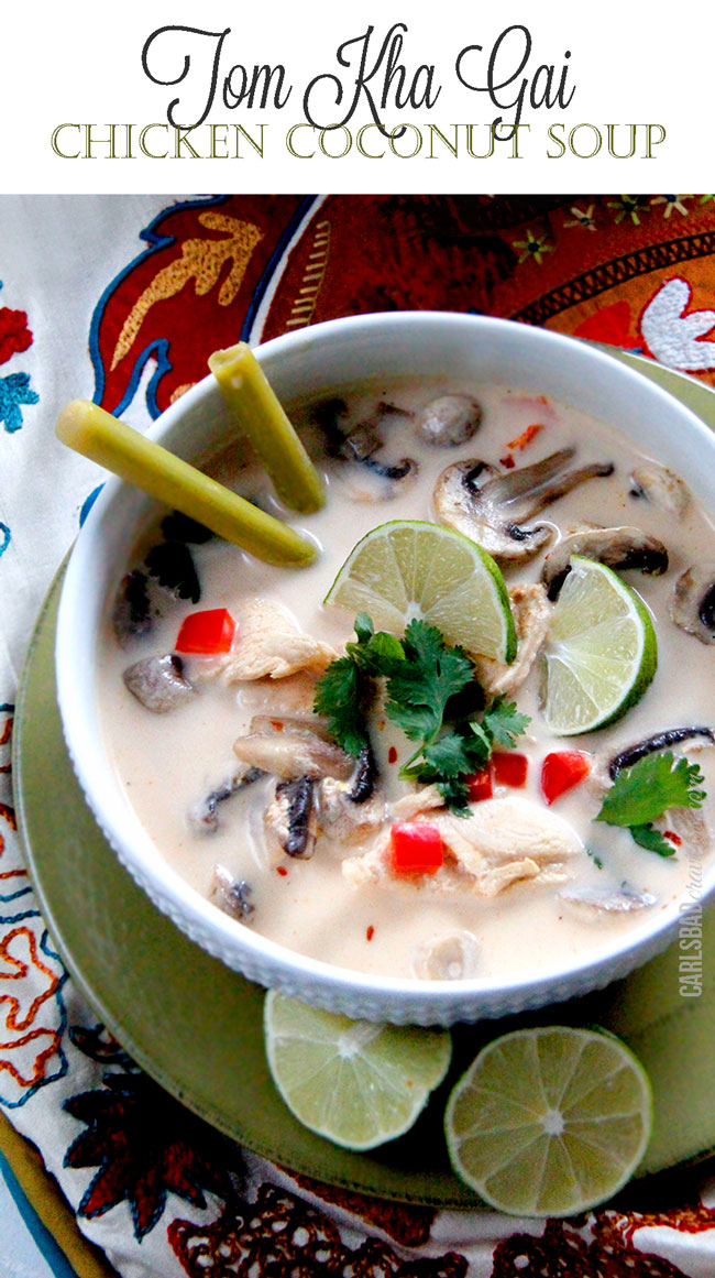 Andrea´s Kochbuch: TOM KHA GAI (Coconut Chicken Soup)