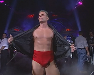 WCW Halloween Havoc 1998 - Alex Wright has a boner