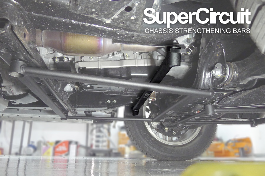 SUPERCIRCUIT CHASSIS STRENGTHENING BARS Toyota Fortuner 2.4/ 2.7