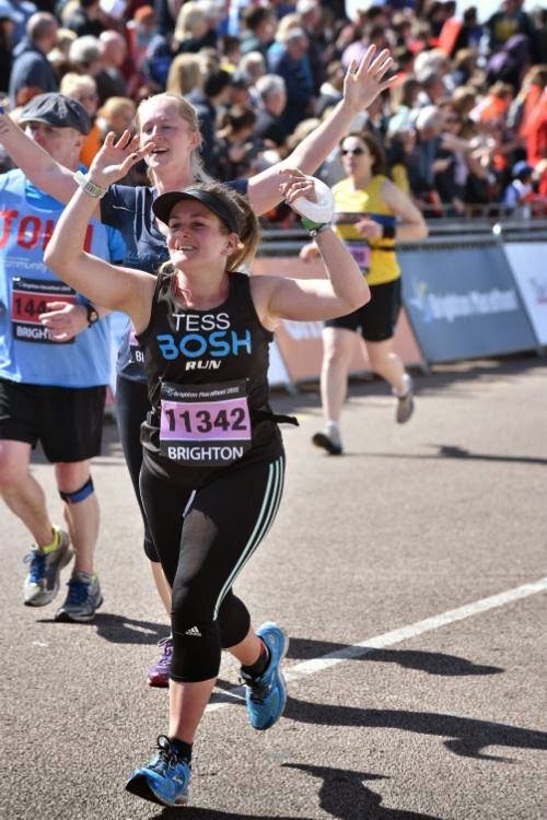 Tess Agnew - Brighton Marathon 2015 finisher - FitBits Tess Agnew - Brighton Marathon 2015 finisher - FitBits