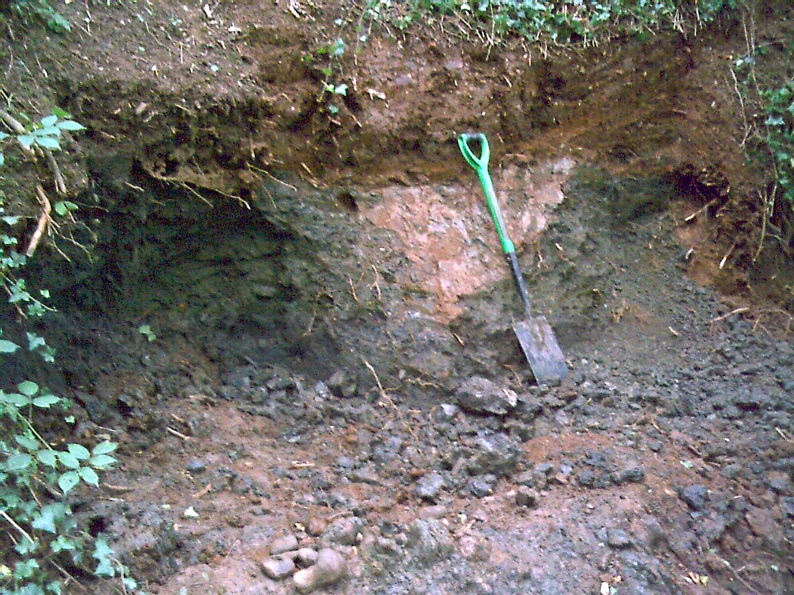 HISTORY OF A BECK Angle of blue clay deposits at Stainton