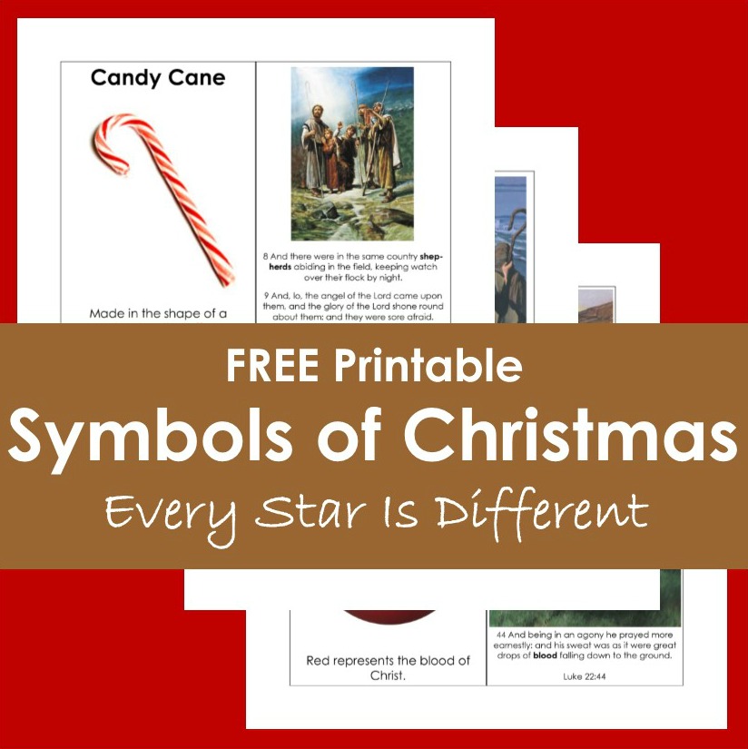 Symbols of Christmas Activity and Free Printables