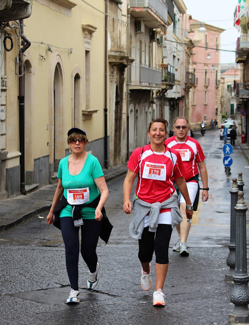 Partenza 1° Maratona del Barocco Militellese