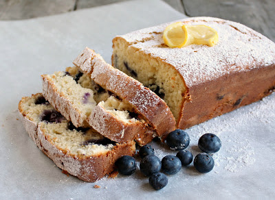 Lemon Blueberry Ricotta Bread