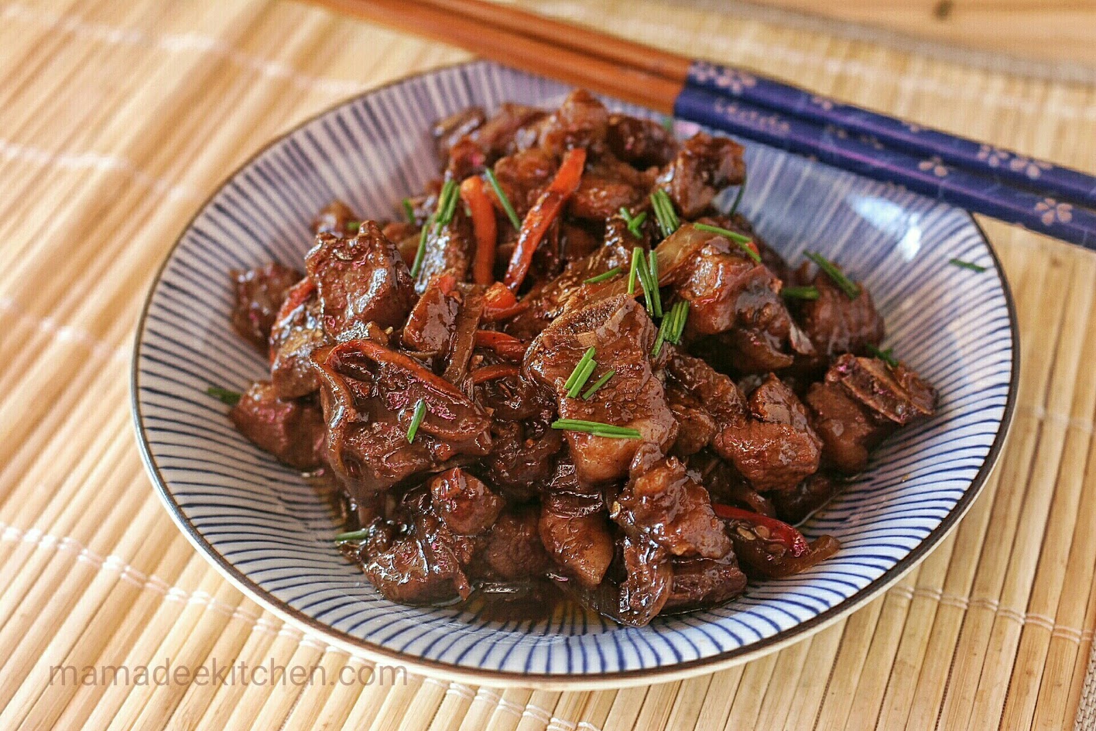 Mamadees Kitchen Kambing Goreng Black Pepper Dan Satu Juta