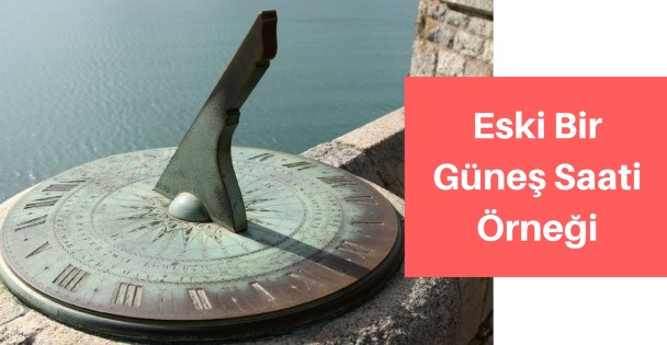 Güneş saati örneği Güneş saati örneği