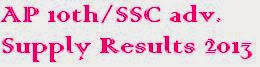 AP 10th SSC Adv Supplementary Results 2013