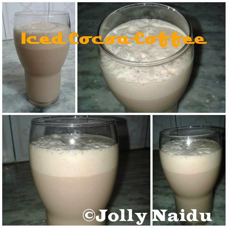 Iced CocoaCoffee Recipe Summer Coolers Homemade Recipes