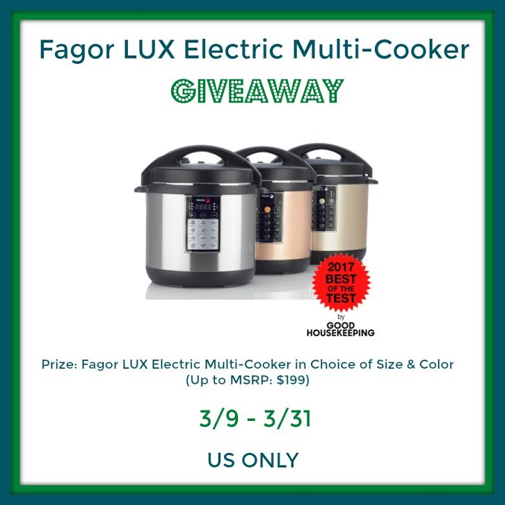 Fagor Lux 4-Quart Multi-Cooker