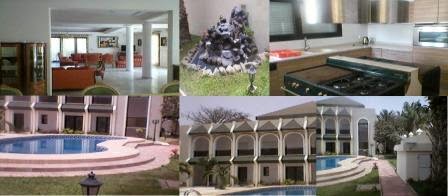 villa à vendre aux Almadies entièrement meublées avec piscine à 4milliards tel:00221773128614
