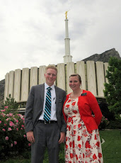 Provo Temple with Sister Richards