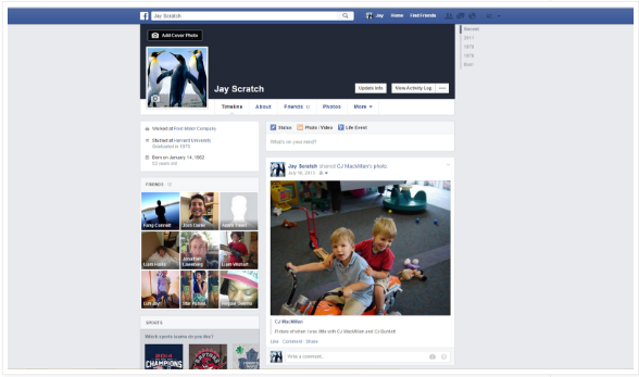 who is looking at facebook profile