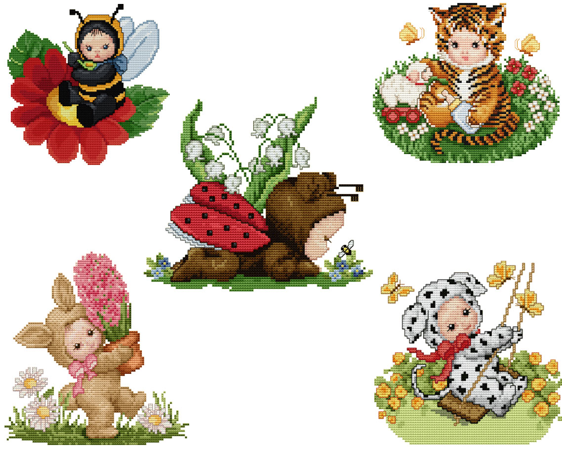 Sweet Free Embroidery Cute Babys Free Embroidery