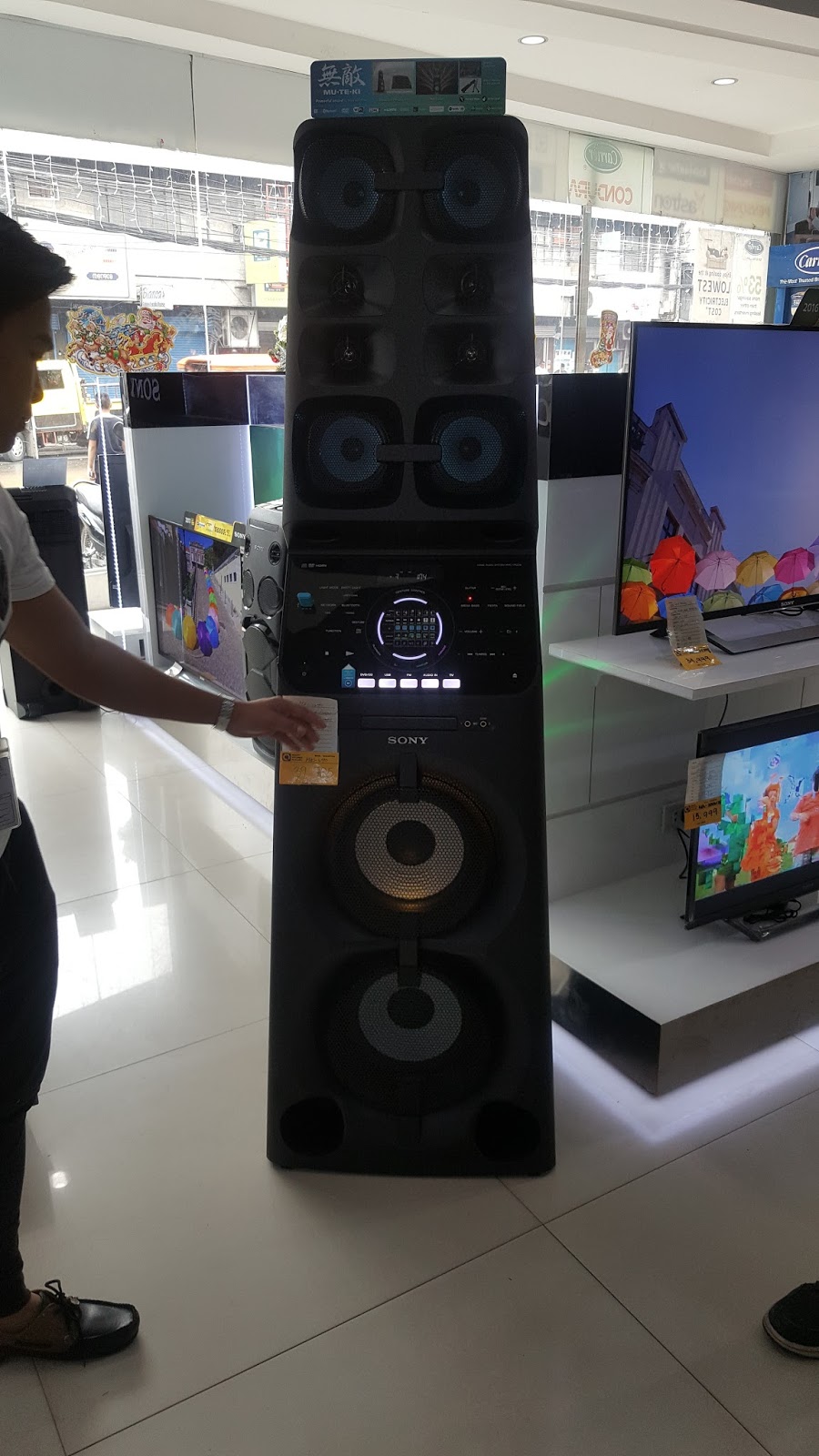 акустическая система sony тумба