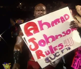 WWE / WWF - King of the Ring 1997 - Ahmed Johnson - "These Assholes Can't Spell My Name"