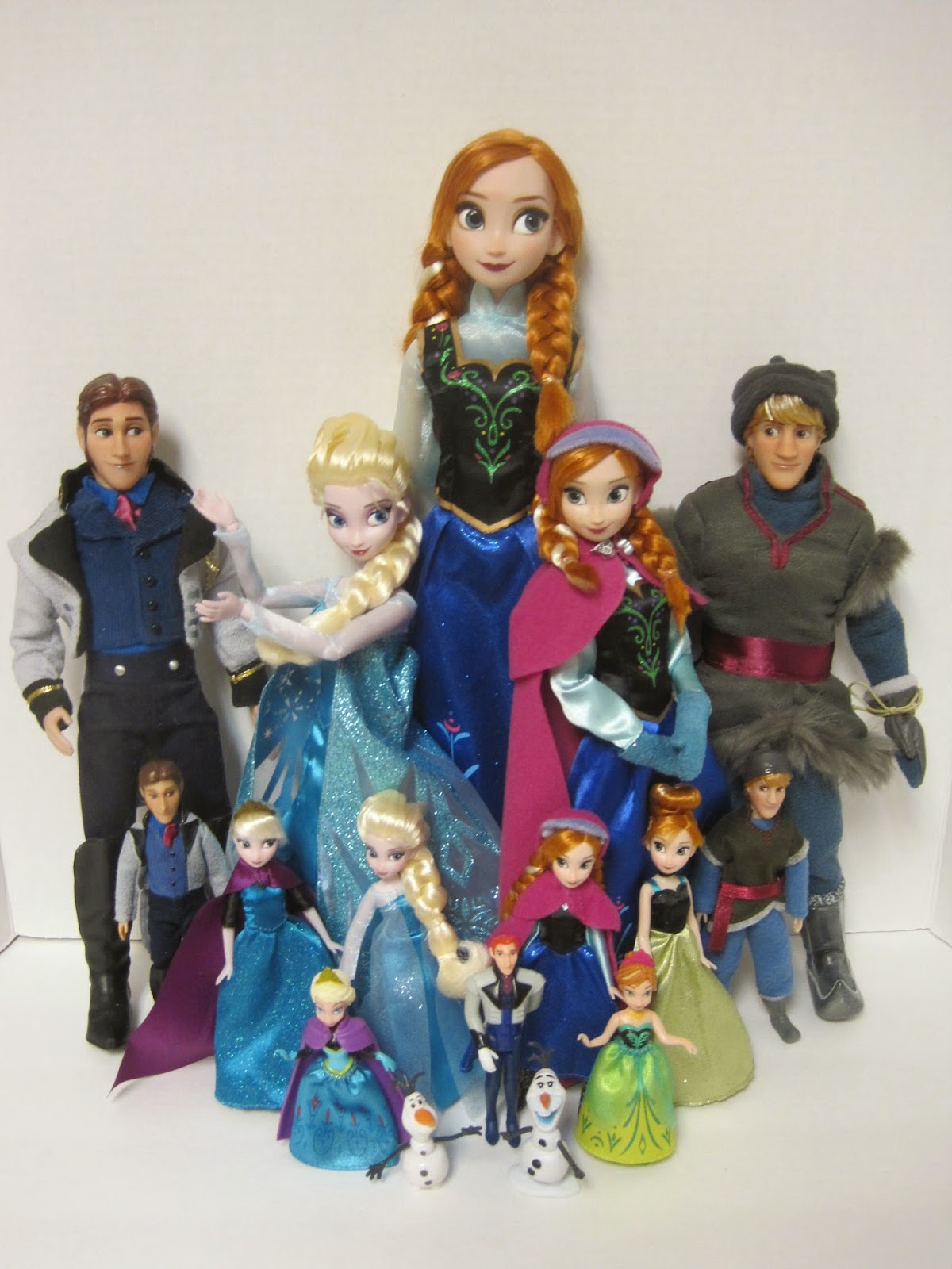 you tube frozen dolls