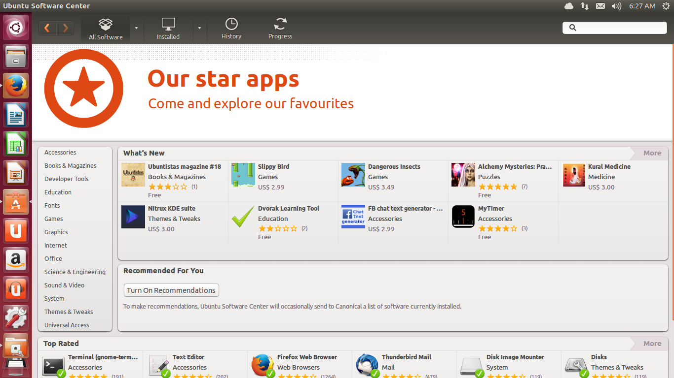 Центр приложений ubuntu. Центр приложений ubuntu