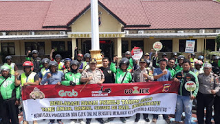 Deklarasi Damai Ojek Indramayu Jelang Pileg Dan Pilpres 2019 Deklarasi Damai Ojek Indramayu Jelang Pileg Dan Pilpres 2019