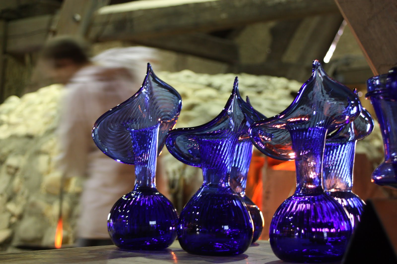 Artful Aspirations by Debbie Bailey Glass Blowing at Jamestown, Virginia