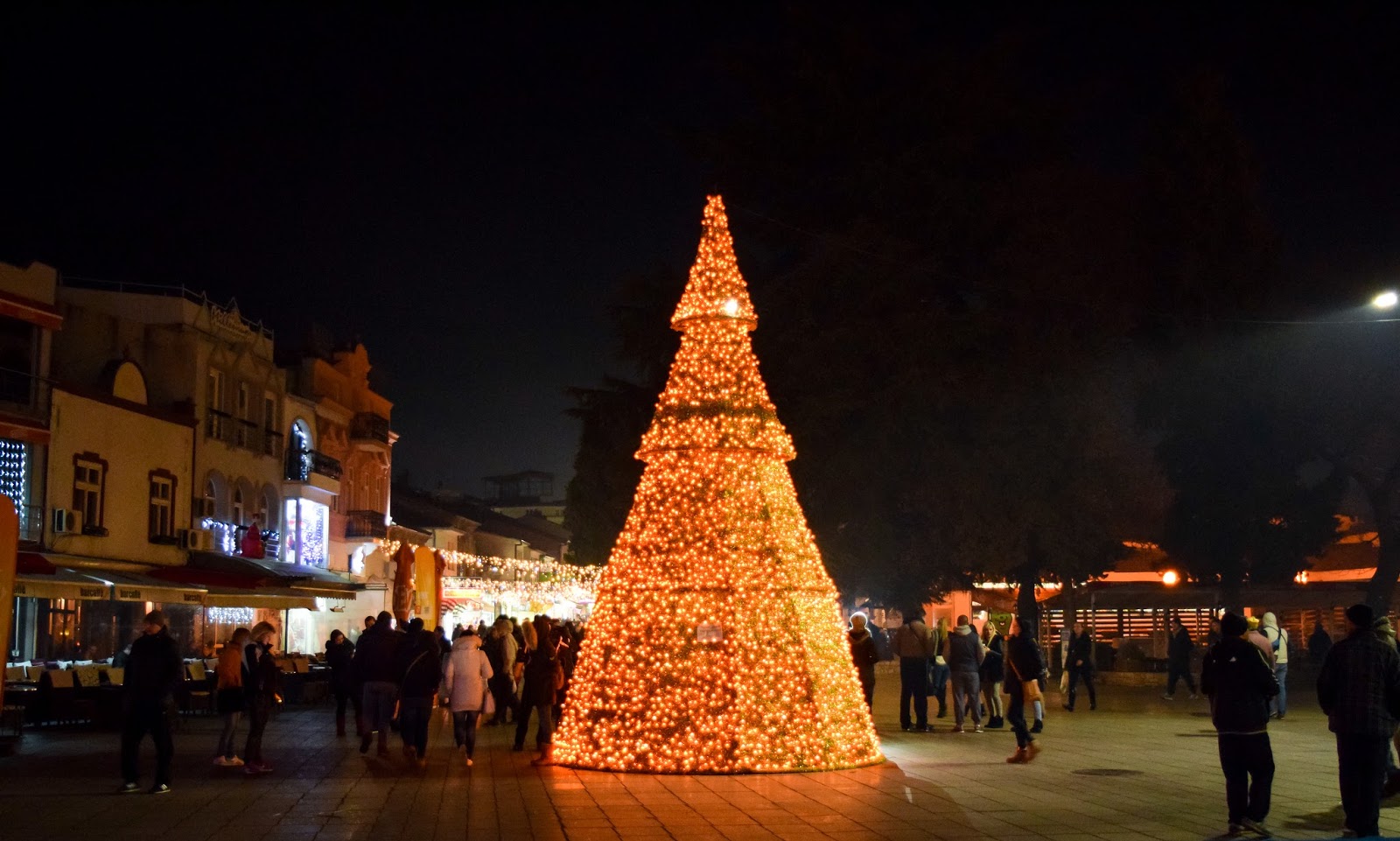 New Year decoration of the city
