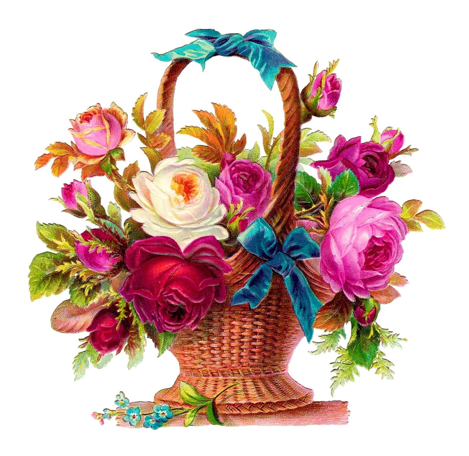 antique-images-printable-rose-flower-basket-scrapbooking-clip-art