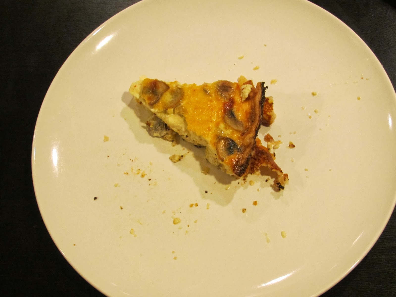 Actual cooking basic cheese quiche