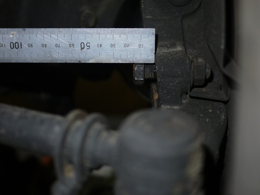 Defender 90 XS Steering Lock Stop Adjustment