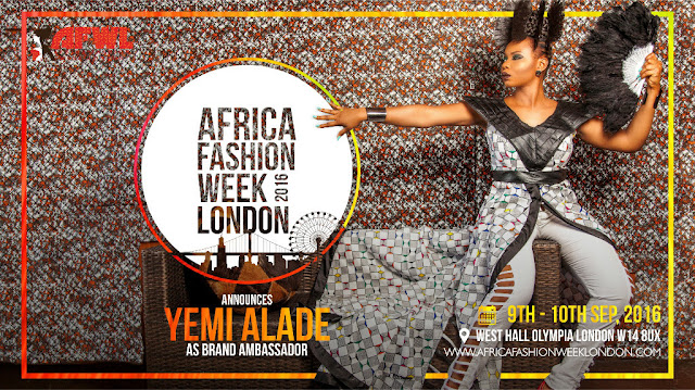 Yemi Alade is Africa Fashion Week 2016 Brand Ambassador