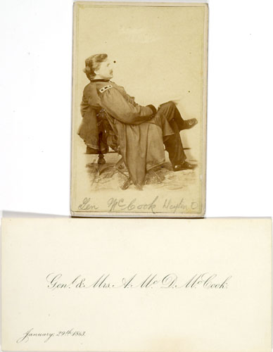 The Civil War of the United States Alexander McCook, born April 22, 1831