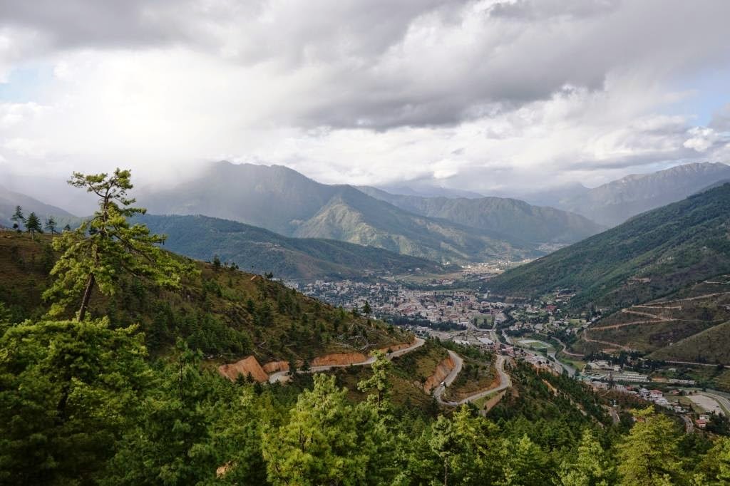 spectacular Thimphu Valley