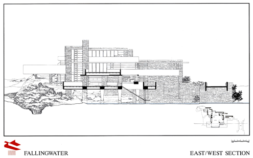 frank lloyd wright waterfall house tour frank lloyd wright waterfall house tour