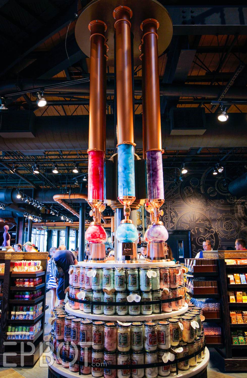 EPBOT PHOTO TOUR Orlando's New Steampunk Chocolate Factory!