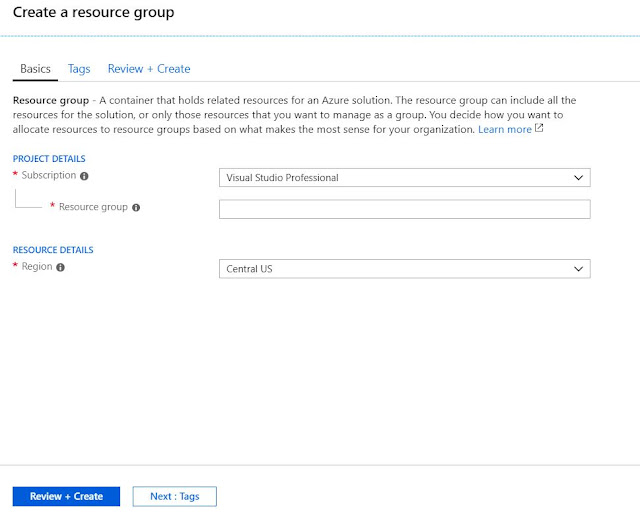 Azure Resource Group | C#.NET,SQL Server and Microsoft Azure