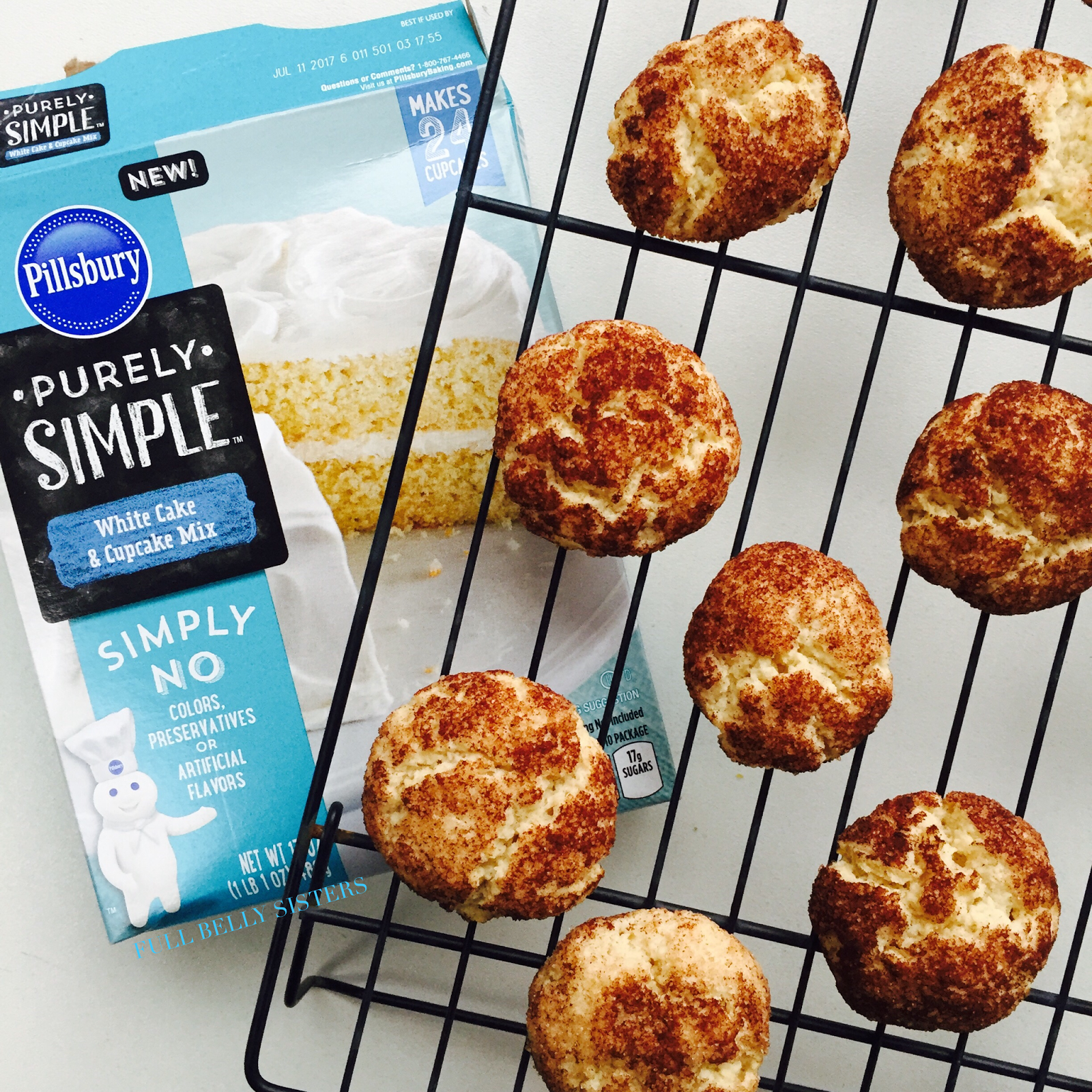 Cinnamon Cream Cheese Cake Mix Cookies